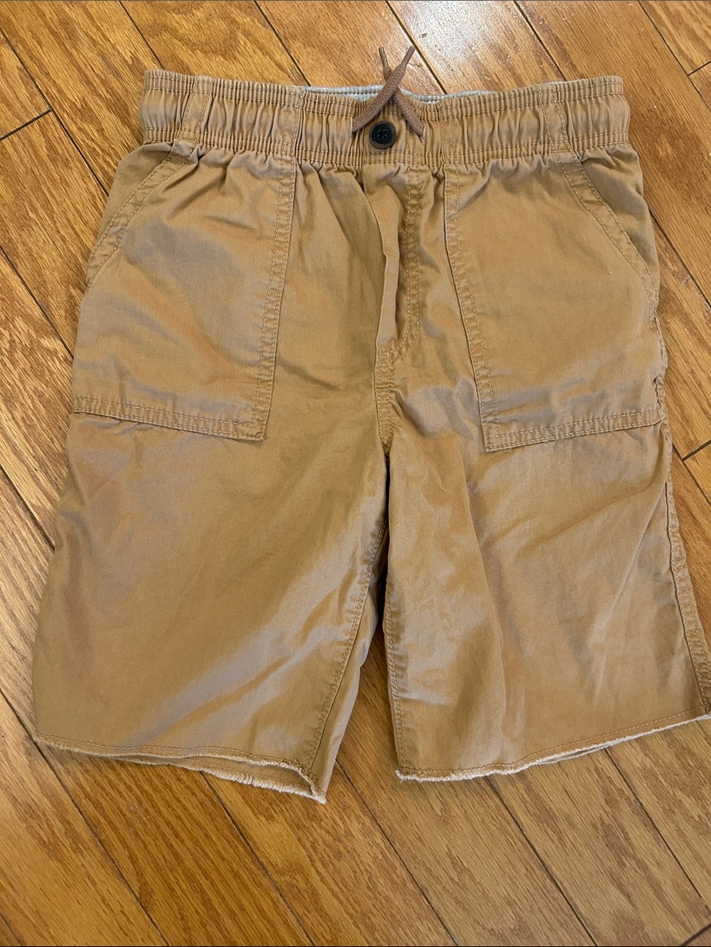 OshKosh B'gosh Boys' Khaki Drawstring Shorts